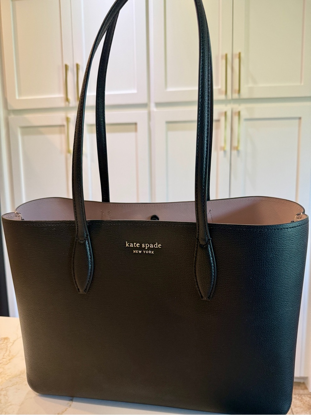 Kate Spade Large Black Tote Bag